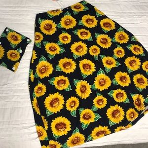 Sunflower Baby Car Seat Cover with Handle cover